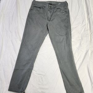 AEO Tomgirl Sage Green Twill Jeans